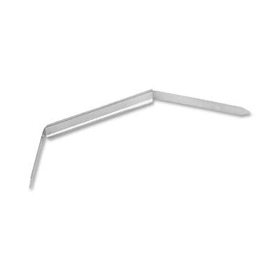 Officemate OIC, OIC99854, Prong Fastener Bases, 100 / Box, Silver, 2 inch