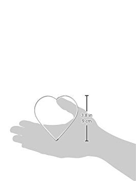 Ateco Graduated Heart Cookie Cutters, Set of 6