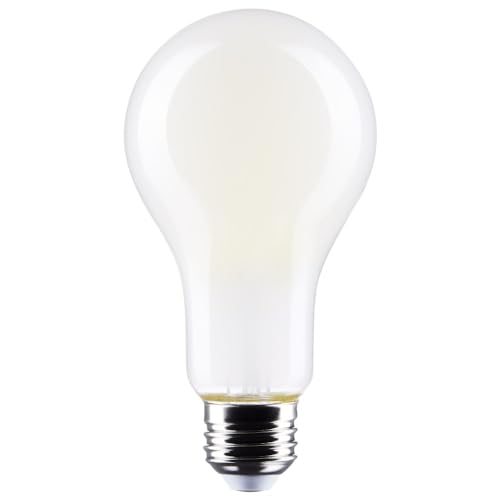 Satco S12444 17A21/FR/LED/E26/930/120V - 1 Pack, White