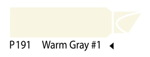 The Original Chartpak AD Marker, Tri-Nib, Warm Gray 1, 1 Each (P191)