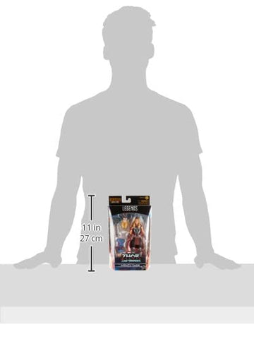 Marvel Legends Series Thor: Love and Thunder Mighty Thor Action Figure 6-inch Collectible Toy, 4 Accessories, 1 Build-A-Figure Part
