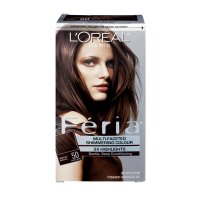 L"Oreal Paris Feria 50 Natural Medium Brown Permanent Haircolor Gel
