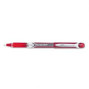 Pilot : Precise Grip Stick Roller Ball Pen, Metallic Brl, Red Ink, Bold Point -:- Sold as 2 Packs of - 1 - / - Total of 2 Each