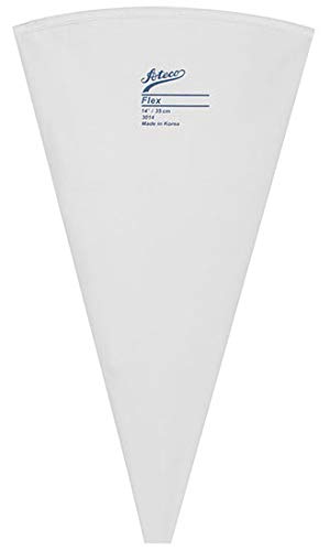 Ateco Flex Decorating Bag, Coated Nylon, 8-Inch, Reusable Baking Supply, White