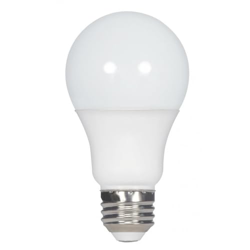 Satco S8480, 10 Watt, Frosted, 4000K Medium Base, 120 Volt, A19 LED Bulb