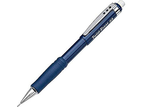 Pentel Automatic Pencil with Twist Eraser, 0.9 mm, Blue (PENQE519C)