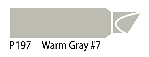 The Original Chartpak AD Marker, Tri-Nib, Warm Gray 7, 1 Each (P197)