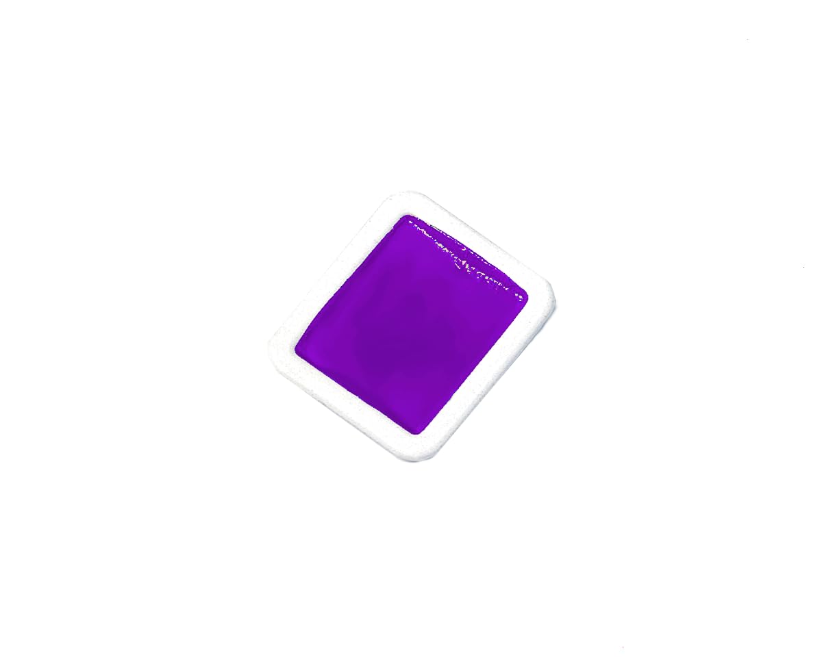 Prang Semi-Moist Watercolor Refill Half Pans Violet