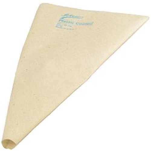 Ateco Plastic Coated Canvas Decorating Bag, 14-Inch, Reusable, Made in USA, White