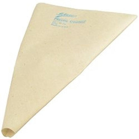 Ateco Plastic Coated Canvas Decorating Bag, 14-Inch, Reusable, Made in USA, White