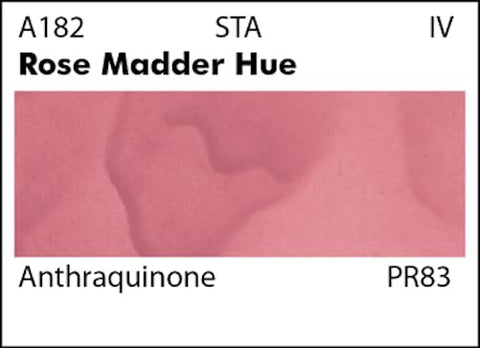 Grumbacher Academy Watercolor Paint, 7.5ml/0.25 Ounce, Rose Madder Hue (A182)