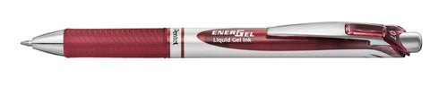 Pentel EnerGel Xm 0.7mm Rollerball - Burgundy