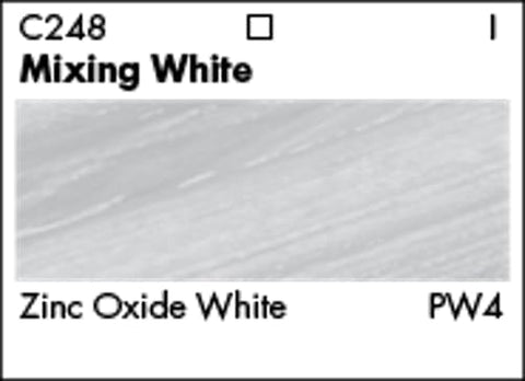 Grumbacher Academy Acrylic Paint, Gloss, 200ml/6.8 oz. Plastic Tube, Mixing White (C248P200)