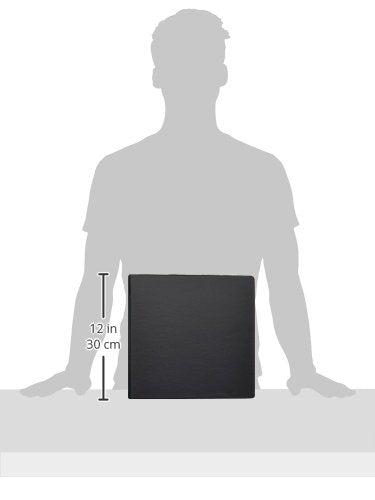 Samsill 3 Inch Document Storage Binder, 100% Recycled Chipboard, Round Ring, 3 Ring Binder, Black