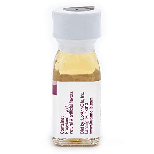 LorAnn Oils Super Strength Flavoring - Used For Candy Making, Flavoring, Baking, Hard Candy, & Flavor Oils - Bold, Natural Flavors 4X Stronger Than Extracts - Bavarian Cream, Pack of 2, 0.125 fl oz