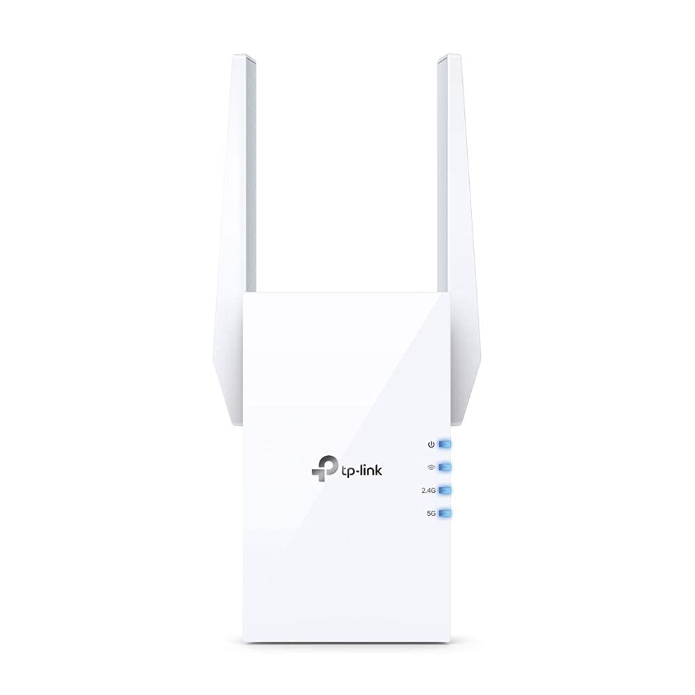 TP-Link AX1800 WiFi 6 Extender(RE605X)-Internet Booster, Covers up to 1500 sq.ft and 30 Devices,Dual Band Repeater up to 1.8Gbps Speed, AP Mode, Gigabit Port (Renewed)