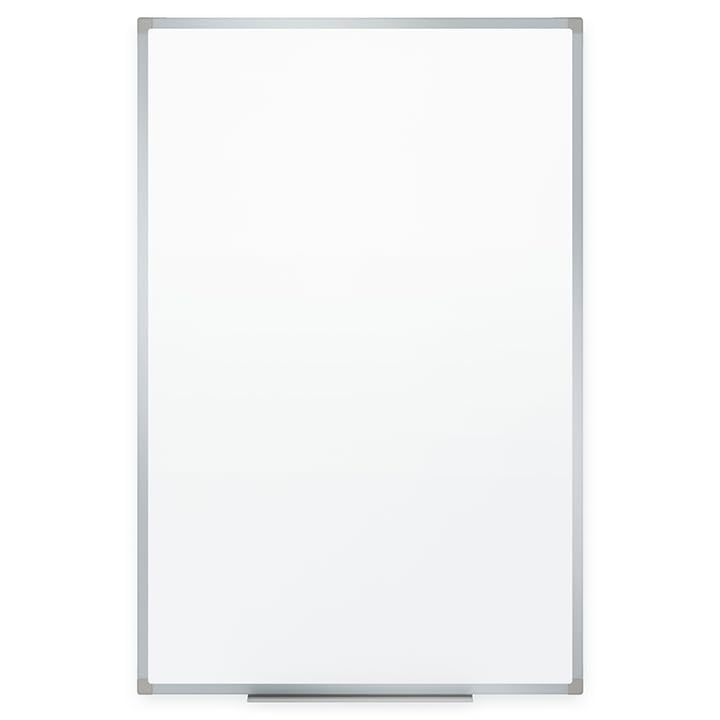 Mead Dry Erase Board 96" x 48" Non-Magnetic Whiteboard For Wall, 8' x 4', White/Silver (85359N)