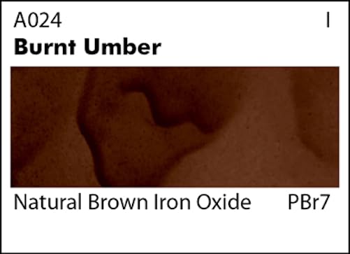 Grumbacher Academy Watercolor Paint, 7.5ml/0.25 Ounce, Burnt Umber (A024)
