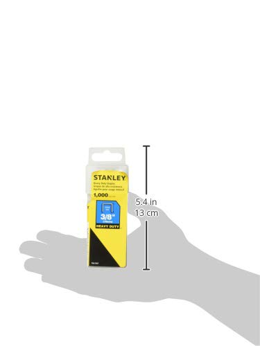 Stanley Sharpshooter Staples, 3/8 Inch Leg Length, 1000/Box (TRA706T)