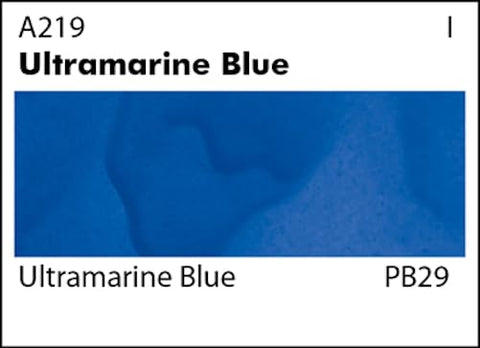 Grumbacher Academy Watercolor Paint, 7.5ml/0.25 Ounce, Ultramarine Blue (A219)