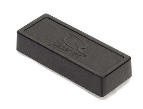 Quartet Plush Eraser Whiteboard/Chalkboard Use-Black, Molded Plastic Handle