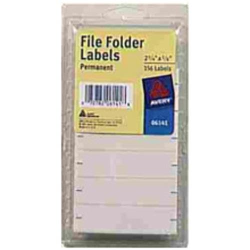 LABEL FILE 2.75X5/8PK156