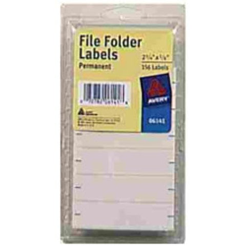 LABEL FILE 2.75X5/8PK156