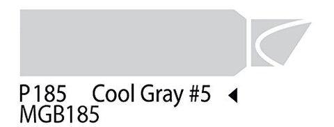 The Original Chartpak AD Marker, Tri-Nib, Cool Gray 5, 1 Each (P185)