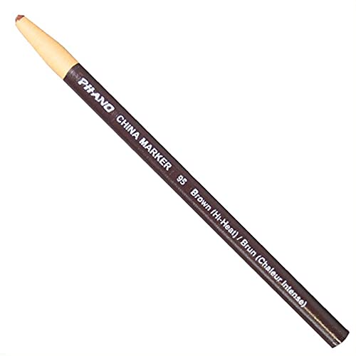 DIXON Industrial Phano Peel-Off China Marker Pencils, High Heat, Brown, 1 (00095)(Pack of 1)