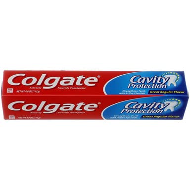 Colgate Cavity Protection Toothpaste with Fluoride, 4 Ounce