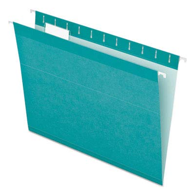 Pendaflex - ESS415215AQU - Reinforced Hanging Folders