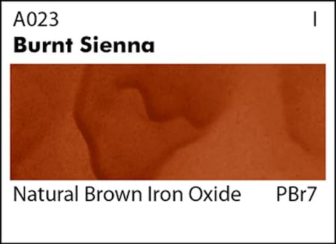Grumbacher Academy Watercolor Paint, 7.5ml/0.25 Ounce, Burnt Sienna (A023)