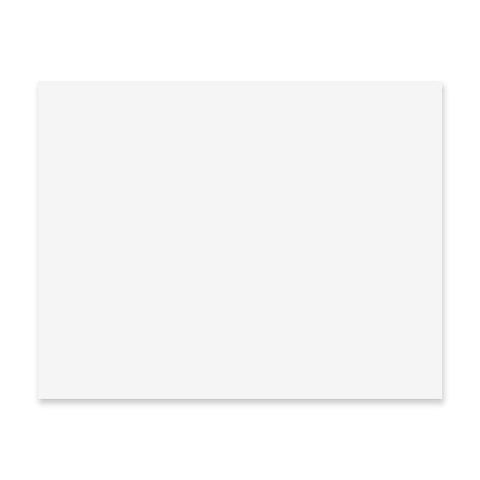 Pacon® Peacock® Railroad Board, 22" x 28", 4-Ply, White, Carton of 100 Sheets