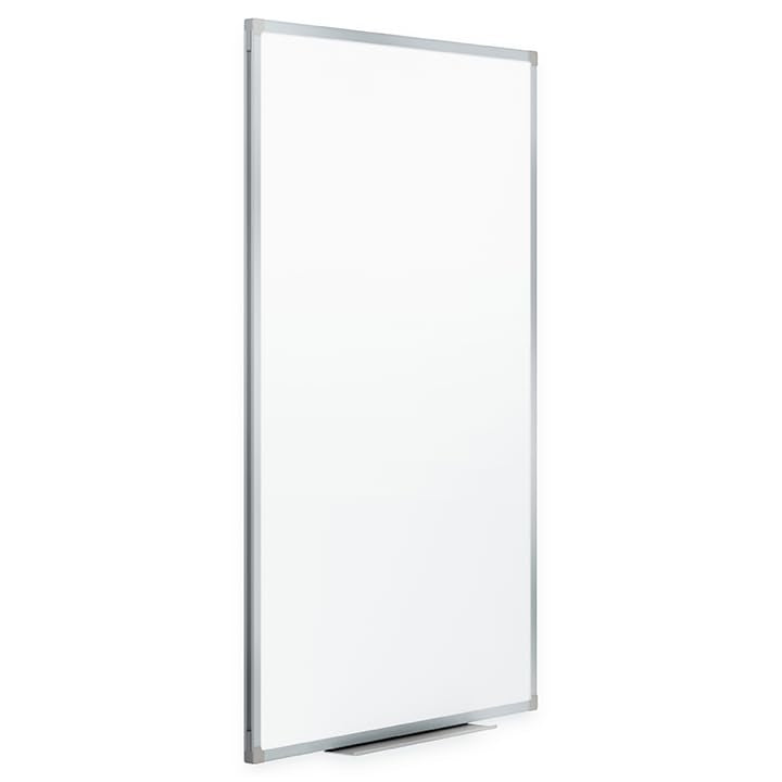 Mead Dry Erase Board 72" x 48" Non-Magnetic Whiteboard For Wall, 6' x 4', White/Silver (85358N)