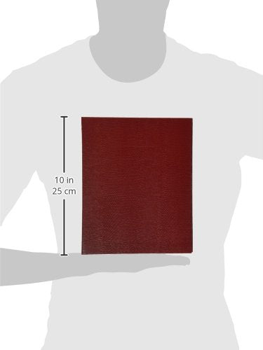 Blueline MiracleBind Notebook, Red, Lizard-Like, Hard Cover, 9.25" x 7.25", 150 Pages (AF9150.83)