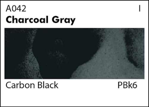 Grumbacher Academy Watercolor Paint, 7.5ml/0.25 Ounce, Charcoal Gray (A042)