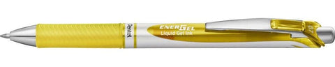 Pentel EnerGel Xm 0.7mm Rollerball - Yellow