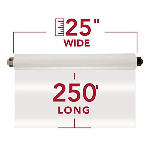 GBC Thermal Laminating Film, Rolls, Ultima 65 EZLoad, Nap I, 3 mil, 25" x 250', 2-Pack (3000024EZ)