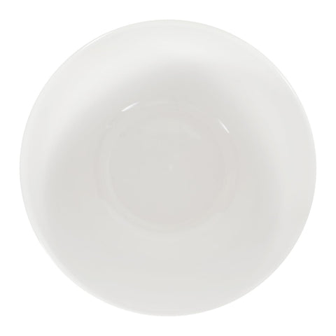 Home Basics Ceramic Kitchen Bowl, White