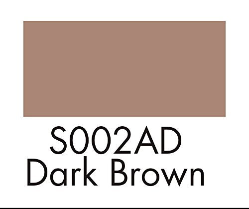 AD Marker Chartpak Spectra, Tri-Nib and Brush Dual-Tip, Dark Brown, 1 Each (S002AD)