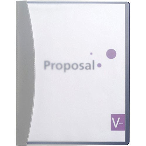 GBC Hidden Swing Clip Report Cover, Letter Size, Blue (W21537)
