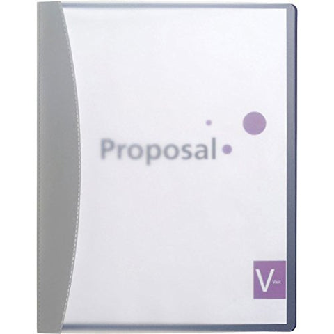 GBC Hidden Swing Clip Report Cover, Letter Size, Blue (W21537)
