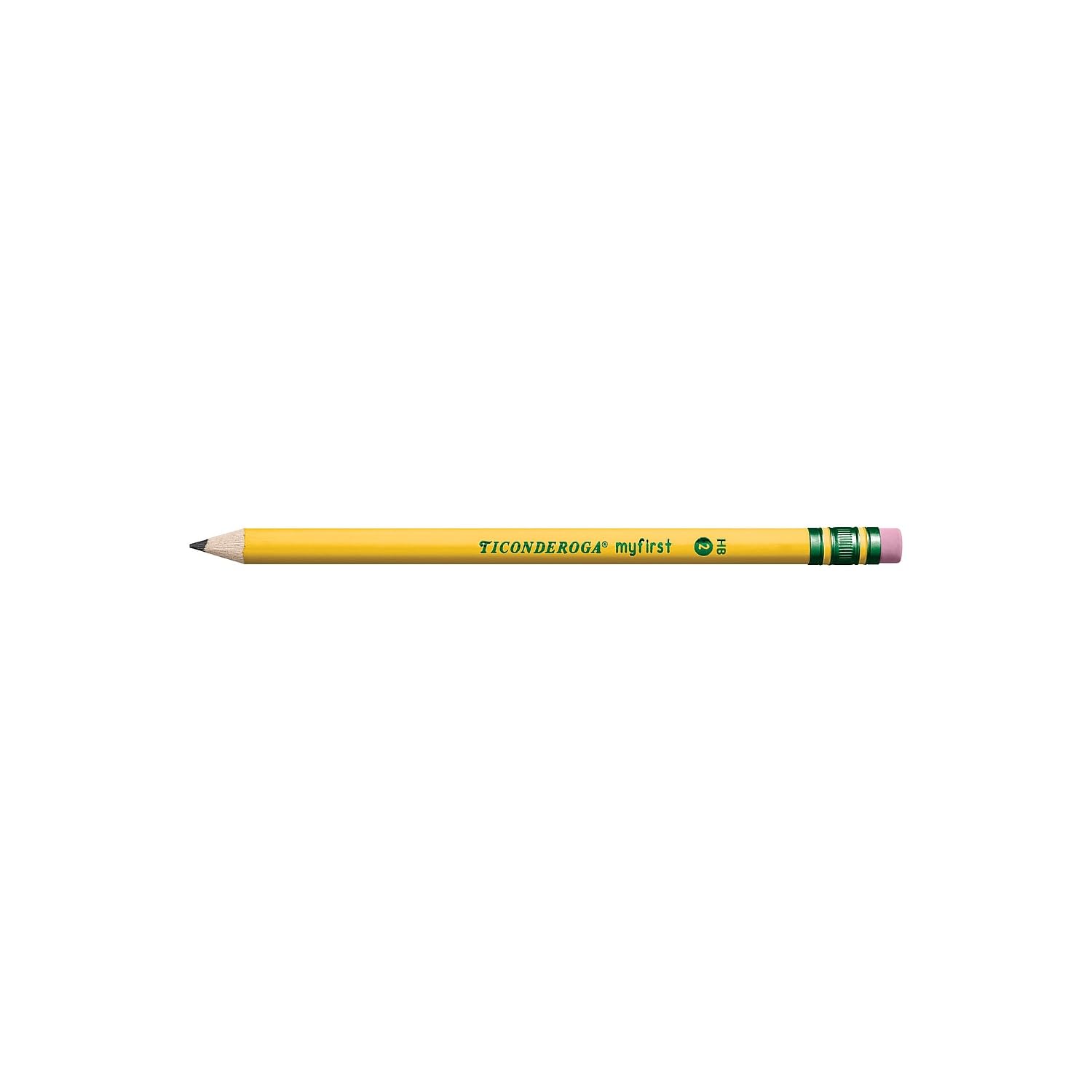 My First Ticonderoga Woodcase Primary Fat Pencil, HB 2, 1 Dozen