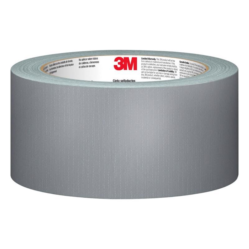 3M Basic Duct Tape , 1.88in x 30yd (48mm x 27.4m)