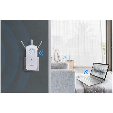 TP-Link AC1750 WiFi Extender (RE450), PCMag Editor's Choice, Up to 1750Mbps, Dual Band WiFi Repeater, Internet Booster, Extend WiFi Range Further