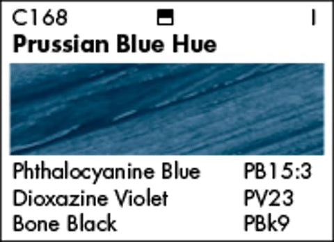 Grumbacher Academy Acrylic Paint, Gloss, 200ml/6.8 oz Plastic Tube, Prussian Blue (C168P200)