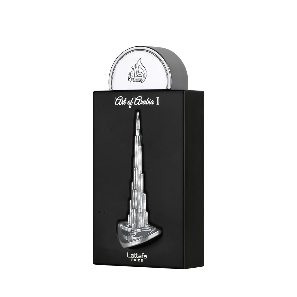 Lattafa Pride Art of Arabia I Eau de Parfum Spray for Unisex, 3.4 Ounce