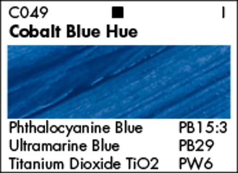 Grumbacher Academy Acrylic Paint, Gloss, 90ml/3 oz Metal Tube, Cobalt Blue Hue