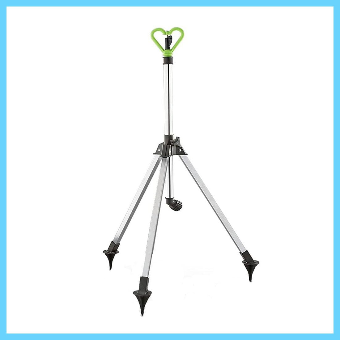 Revolving Tripod Sprinkler for Lawn Garden Adjustable 20 to 1900 Square Feet