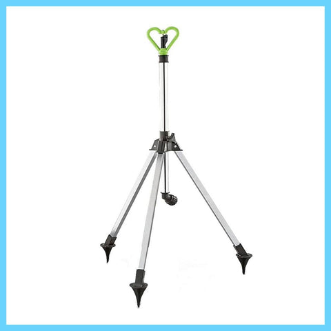 Revolving Tripod Sprinkler for Lawn Garden Adjustable 20 to 1900 Square Feet